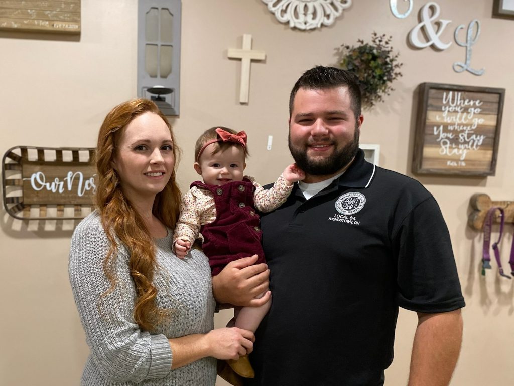 Cody Hilliard with his family.