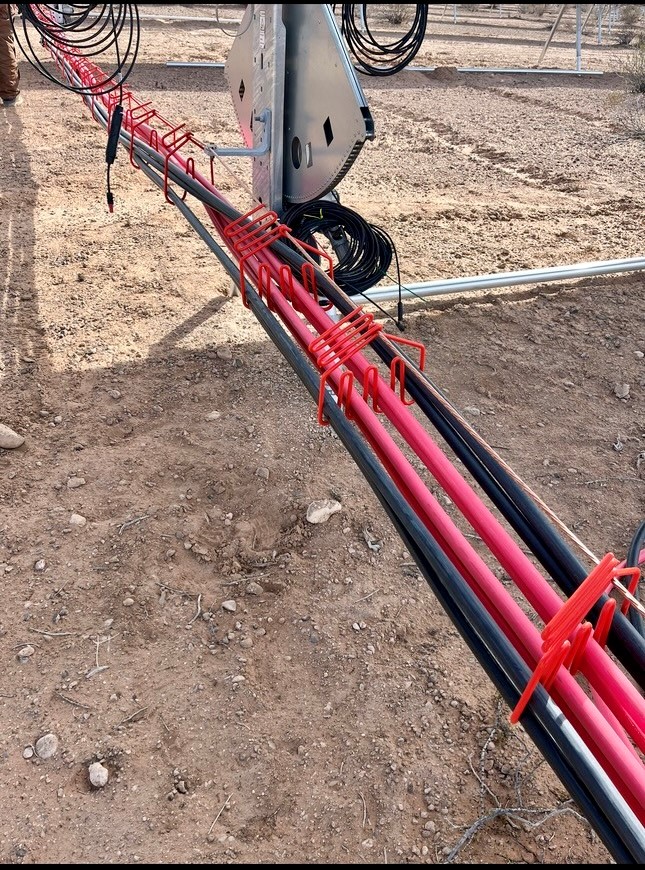 Groundwork at the Gemini solar and energy project outside Las Vegas, NV.